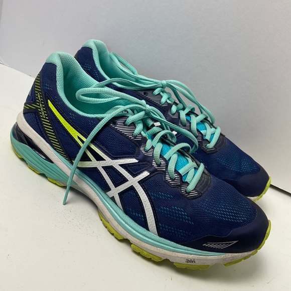 Asics Women's GT-1000 Blue Sneakers Size 11 T6A8N - Picture 1 of 9